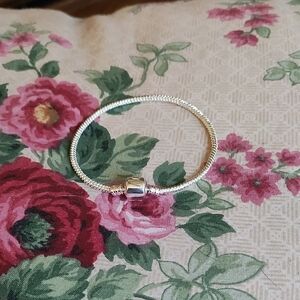 Elegant Silver Toned Bracelet